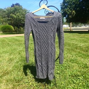 Abercrombie & Fitch Grey Sweater Dress size Medium